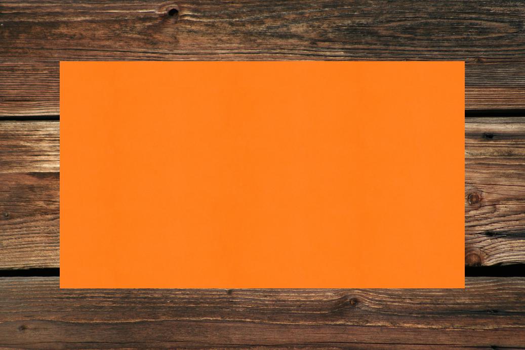 Einzelkarten 105x210 mm Grellorange 230 g/qm